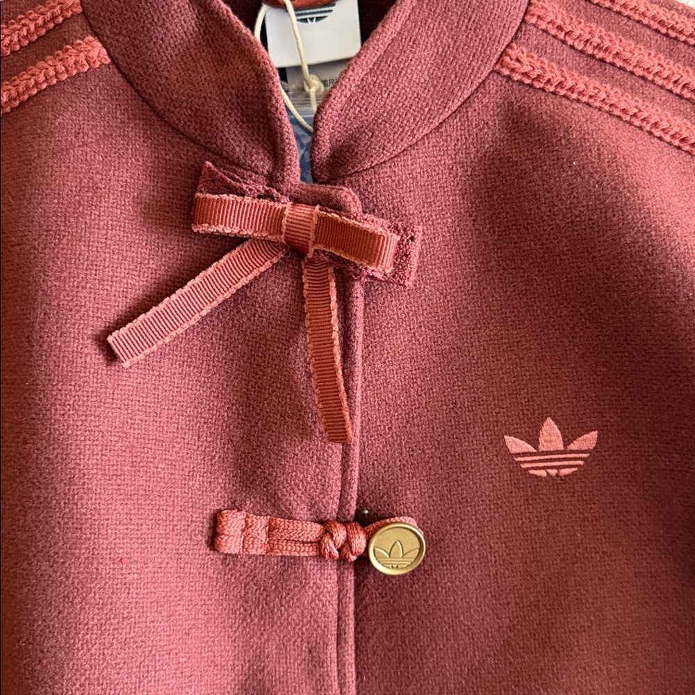 Adidas Originals New Year FW25 New Chinese Style Waist-Defining Sport Striped XS - Picture 5 of 12